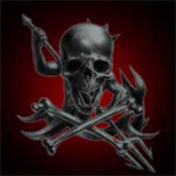 Very old space hooligans ppl logo