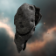 Cloven Grey Asteroid