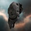 Cloven Grey Asteroid