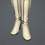 Women's 'Mitral' Boots (cream)