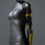 Women's 'Vise' Cybernetic Arm (black and yellow left) icon