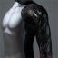 Men's 'Crusher' Cybernetic Arm (black and red left) icon