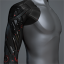 Men's 'Crusher' Cybernetic Arm (black and red right) icon