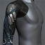 Men's 'Crusher' Cybernetic Arm (blue and white right) icon