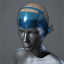 Women's 'Aeriform' Headwear (blue) icon