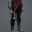 Men's 'Hephaestus' Pants (white/red) Men's 'Hephaestus' Pants (white/red)