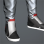 Men's 'Hephaestus' Shoes (white/red)
