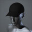 Women's 'Sable' Cap (Black) icon