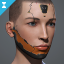 Women's 'Eico Flamjaw' Facial Augmentation icon