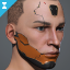 Men's 'Eico Flamjaw' Facial Augmentation icon