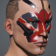 Men's 'Vermillion Dragon' Facial Augmentation icon