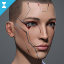 Women's 'Eico Redwire XVI' Facial Augmentation icon