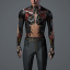 Men's 'RubySet TorsoRig' Body Augmentation icon