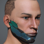 Men's 'Eico Auroralite' Facial Augmentation icon