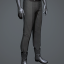 Men's Silver Supremacy Pants icon