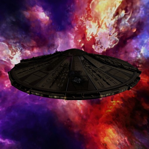 Heavily Damaged Biomechanoid Saucer
