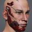 Men's 'Barbatus Rojo' Facial Augmentation icon